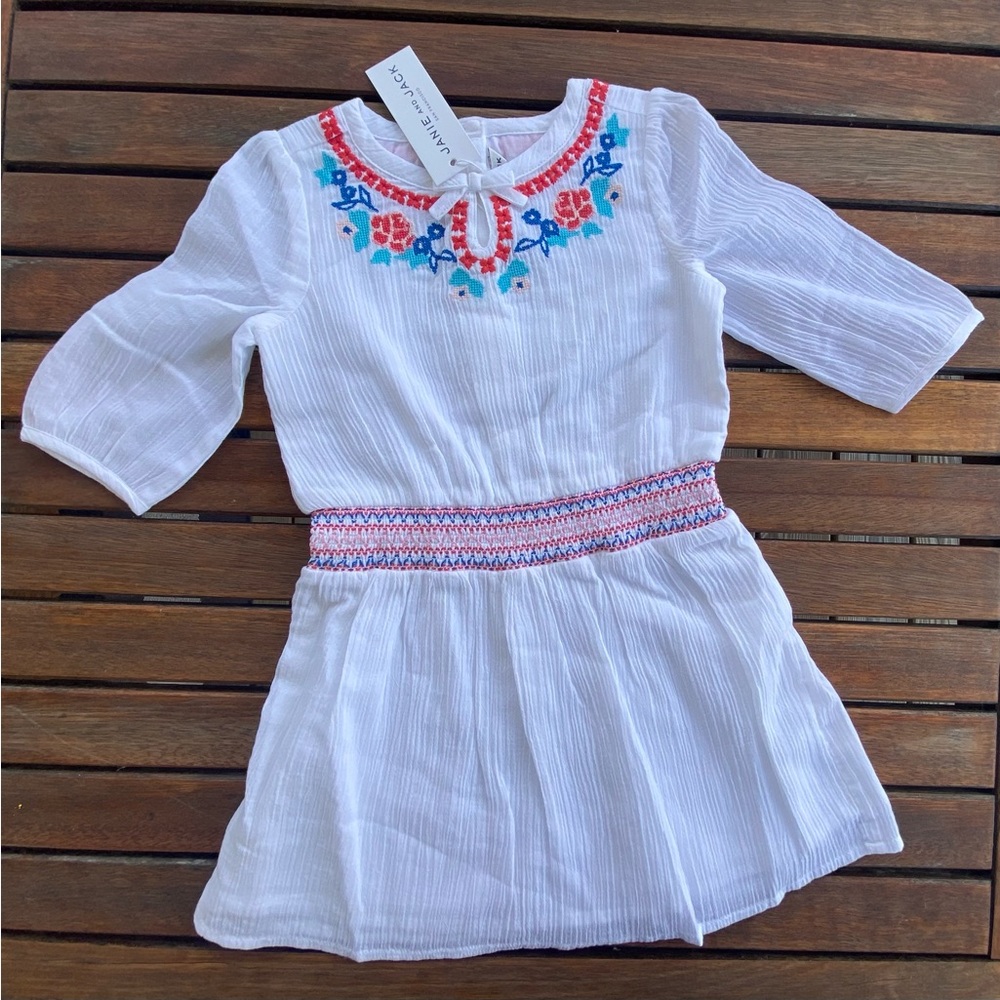 Janie and Jack toddler girl 2T boho dress NWT